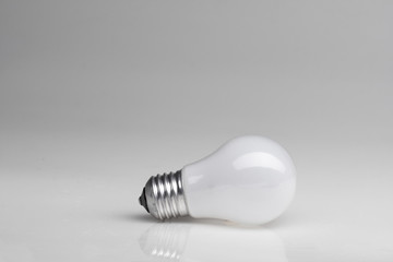 Background with  lightbulb