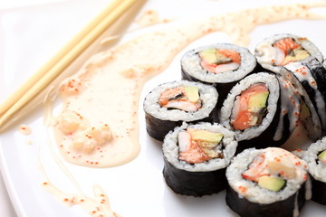 traditional japanese sushi