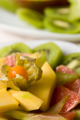 Tropischer Obstsalat