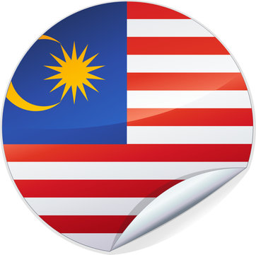 Sticker de la Malaisie (détouré)