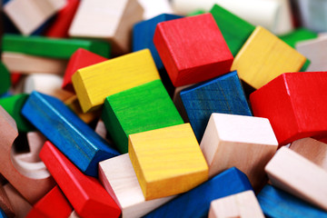 wooden blocks