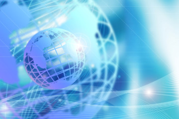 Blue Globe Background