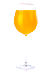 Orange with orange juice