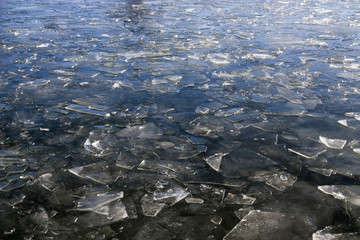 A frozen sea