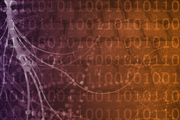 Fototapeta premium Science Fiction Virtual Reality Network