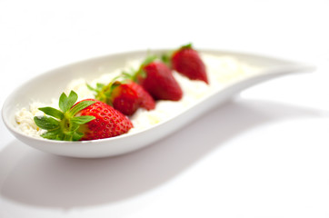 Fragole con panna