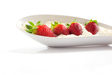 Fragole con panna