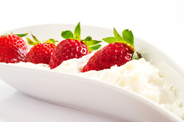 Fragole con panna