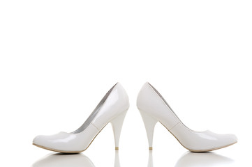 White woman shoes