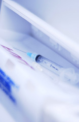 Disposal of syringe