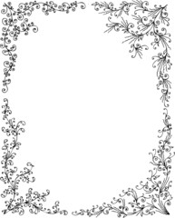 Floral frame set