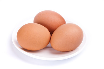 Three eggs