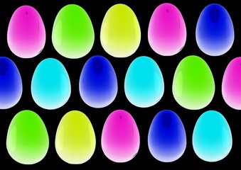 farbige Ostereier