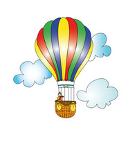 Fototapeta premium Hot air balloon