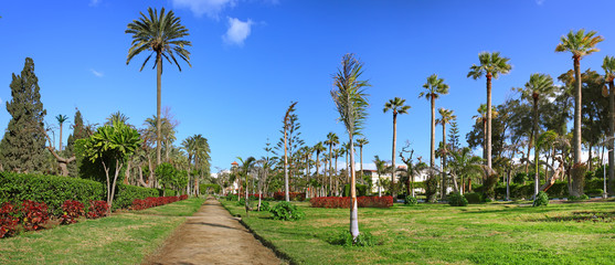 Montaza park on Montaza Palace area, in Alexandria, Egypt.