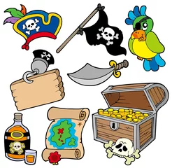 Stickers fenêtre Pirates Collection de pirates 10