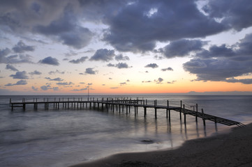 Obraz premium Sunset over Sea