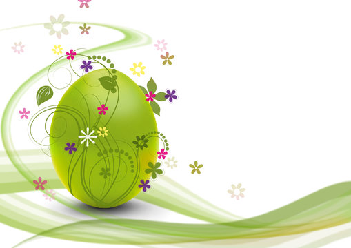 Bunte Ostern in Gr&uuml;n