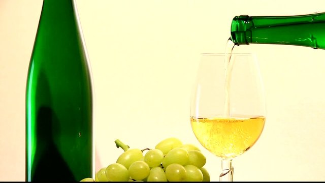 glass of wine