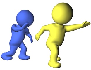 Yellowman Leads the way