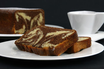 Kaffeepause mit Kuchen