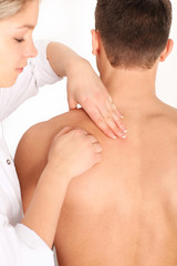 Rücken Massage
