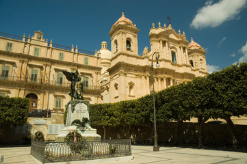 Fototapeta premium Noto - Kathedrale De San Nicolò