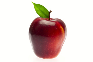 red apple