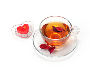 cup with tea