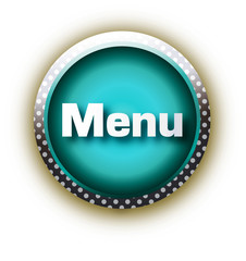 blue button vector