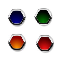 coloredd button