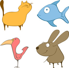 Naklejka premium animals