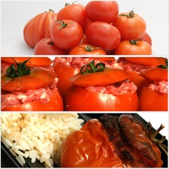 tomates crues et cuisinées
