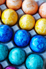 Ostereier Palette Detail 1