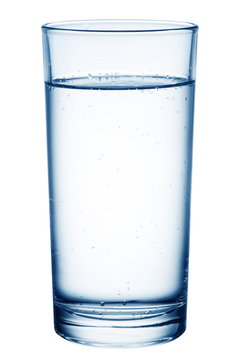Glass of table-water.