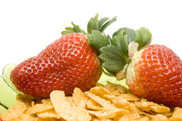 Erdbeeren Nahaufnahme