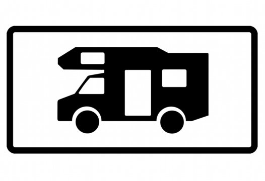 Campingbus &ndash; Symbol