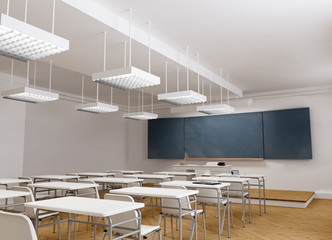 Fototapeta premium A Classroom