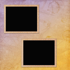 picture-frames on abstract background