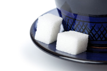 two sugar cubes
