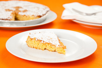 almond cake from santiago of compostela