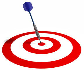 Dart on target