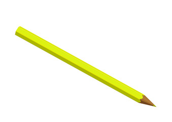 Yellow pencil