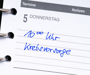 Krebs Vorsorge Termin
