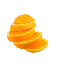 Fototapeta na wymiar orange slice