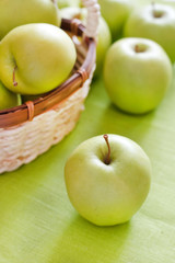 green apples