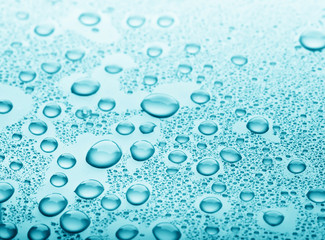 background of water drops