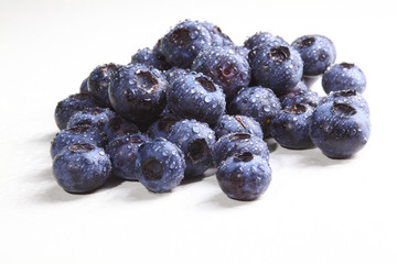 detail of blueberry