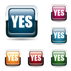 Yes buttons