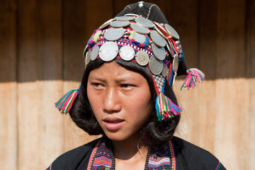 Portrait ethnische Volksgruppe Silo in Laos